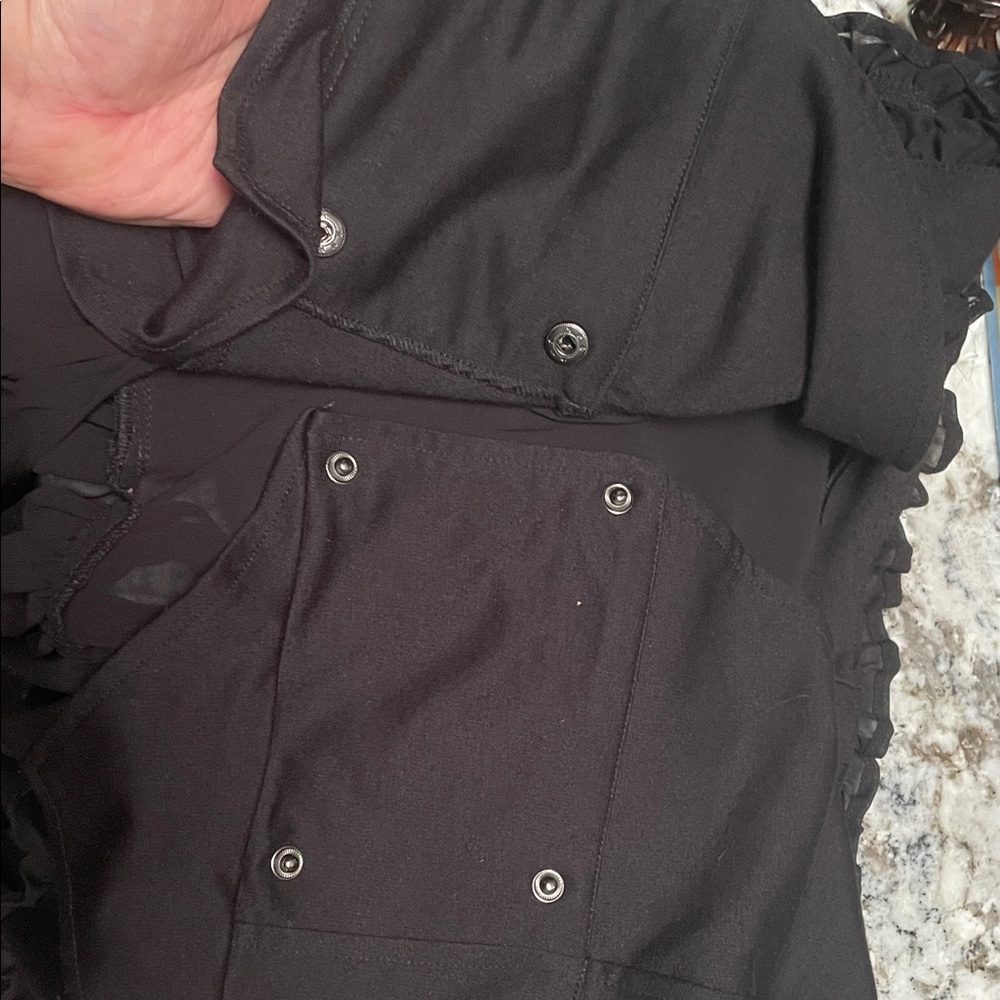 Hot Topic Black Ruffled Tunic - Picture 6 of 7